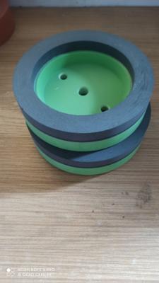 China Surface Preparation Red Resin Grinding Wheel with High Hardness for sale