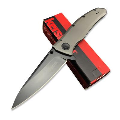 China Kershaw Non-Variable 2200 Grid Outdoor Camping Hunting Survival EDC Tool Portable Folding Knife for sale