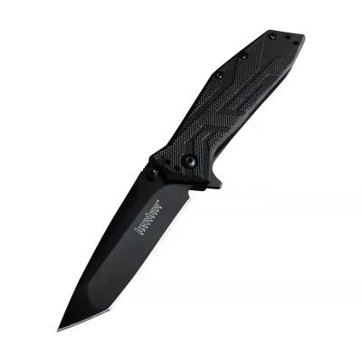 China 1990 Kershaw Pocket Brawler Knife 8Cr13MoV Non-variable Blade Outdoor Folding Camping Knife for sale