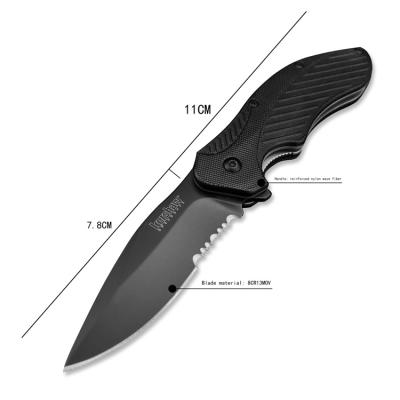 China Kershaw 1605 Non-Variable Camping Folding Knife Hunting EDC Tool Tactical Pocket Knife With Saw Tooth for sale