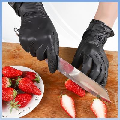 China PVC-Schwarz-Wegwerflatex-freie Handschuhe pulverisieren freie sterile Handhandschuhe zu verkaufen