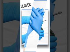 Hygienic Synthetic Nitrile Gloves 100pcs/ Box Heavy Duty Nitrile Gloves