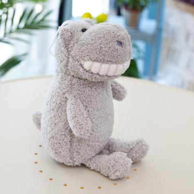 China Decoration Baby Fluffy Stuffed Toys Smile Animal Toys For Kid Gift for sale