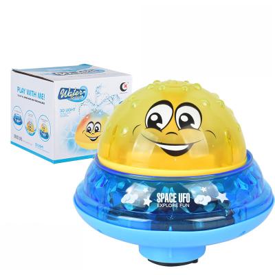 China Bath Toy Circular Mushroom LED Lights Bath Toys Interactive Bathtub Toys Set For Toddler Baby for sale