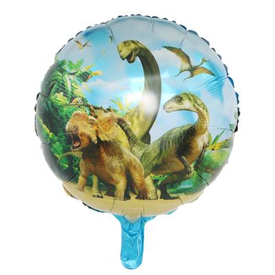 China Red Tyrannosaurus Rex Balloon Aluminum Foil Balloon Gift Toy Baby Party Decoration Aluminum for sale