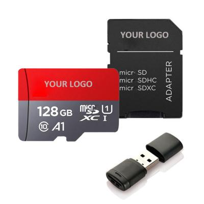 China Promotional 128gb memory card custom logo printing micro memory card sd memory cards 8gb 16gb 32gb 64gb 256gb tf card factory price for sale