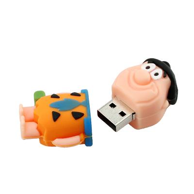 China Primitive PVC Cartoon Croods Man Model The Croods USB Flash Memory Christmas Gifts The Croods Drive for sale