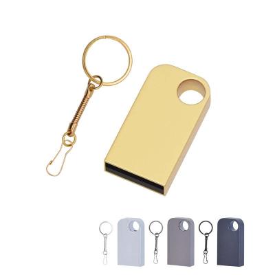 China Water Proof Zinc Alloy USB Stick Mini Metal USB 2.0 Zinc Alloy 3.0 Flash Drive With Thumb Drive Pendrive 64GB 128GB USB Key Chain Key for sale