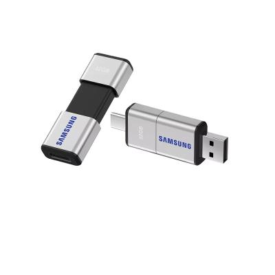 China New Style Free Sample 8GB 16GB 32GB 64GB 128GB Leather USB C Drive Flash Memory Stick for sale