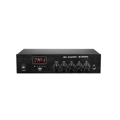 China Cooma M-2040U Mixer Amplifier PA Amplifier High Performance Amplifier Audio Mixer M-2040U for sale