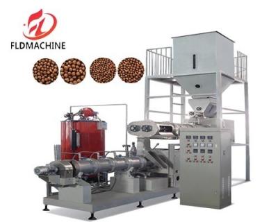 China Automatic Dog Cat Fish Shrimp Bird Pet Snack Food Extruder Plant Production Line Equipment Machine Fish Feed Machine for sale