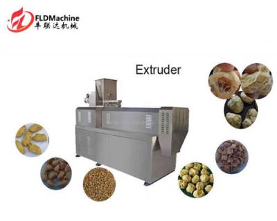 China Soya Chunks Protein Processing Line Texture Soy Protein Meat Extruder Dry Soybean Nugget Making Machine for sale