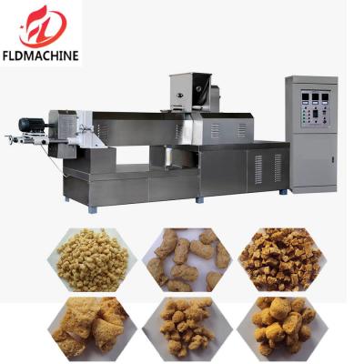 China Textured Soya Nugget Chunks Protein Making Machine for sale