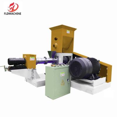 China Brands Automatic Pet Feed Pellet Machine/ Floating Fish Food Feed Pellet Extruder Machine for sale