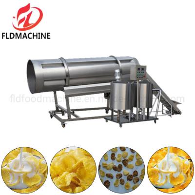 China Jinan City Automatic Breakfast Cereal Making Machine Oat Flaking Machine for Corn Flour for sale