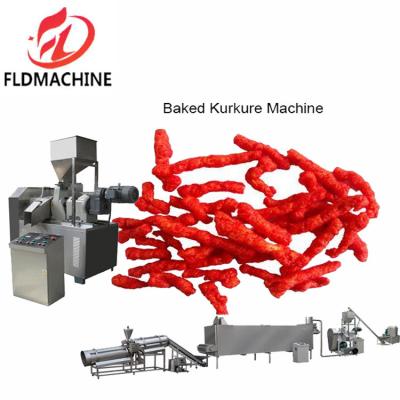 China Long Lifetime Screw Materials Automatic Snacks Food Making Machine for Gigis Machine for sale