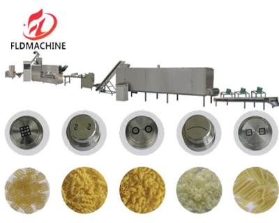 China LG Electric Parts Stainless Steel Italy Noodles Making Machine / Pasta Straw Machine for sale