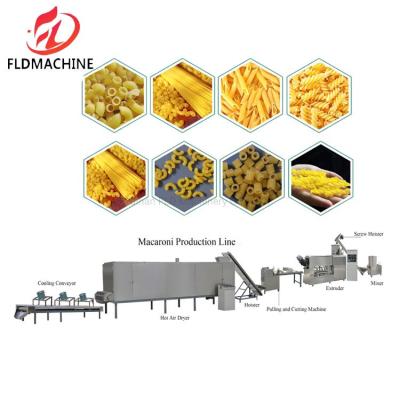 China 120-140 Kg/H Capacity Pasta Machine for Spaghetti and Macaroni Production in Italy for sale