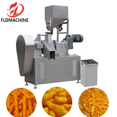 China DLG76 Kurkure Making Machine Cheese Balls Snacks Making Machine Kurkur Snack Food Production Line for sale