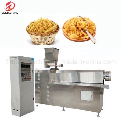 China 304 Stainless Steel Automatic Macaroni Pasta Production Line/Pasta Making Machine/Noodle Pasta Production Equipment for sale