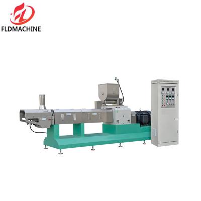 China Stainless Steel Automatic Fish Food Making Machine Dog Food Processing Line with Siemens Motor for sale