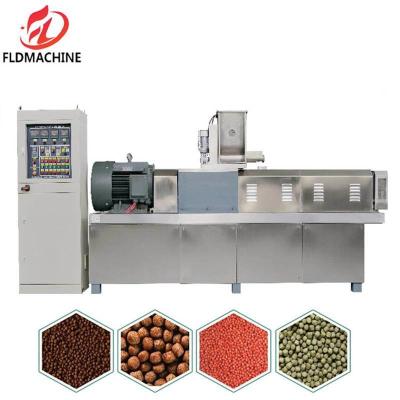 China New Automatic Pet Food Machine Extruder Dry Wet Pet Food Animal Feed Fish Feed Making Machines for sale