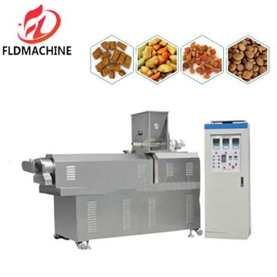 China Professional and Durable Stainless Steel Pet Dog Food Production Line for Pet Food for sale