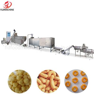 China Discount Price Protein Bar Extruder Machine Food Snack Product Line Cheese Puff Snack Automatic Processing Line for sale