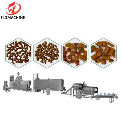 China High Quality Feed Pellets Pet Dog Snack Food Manufacturing Machine Plant for sale