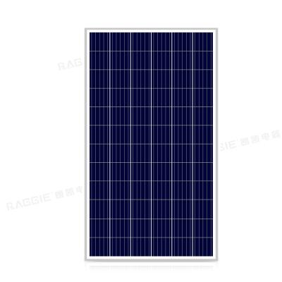 China RAGGIE Rooftop Solar Panel Glass 300W Suitable For 25Years Grid ON/OFF Lifetime RG-P300W for sale