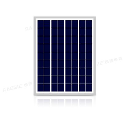 China RAGGIE 10W 12V Poly Solar Panel Small Portable Power RG-P10W for sale