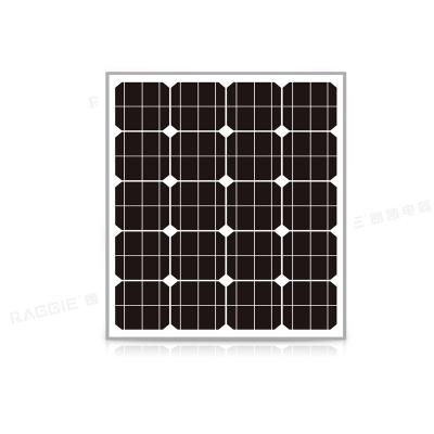 China RAGGIE 50W Mono Portable Solar Panel For Rv Camping RG-M50W for sale