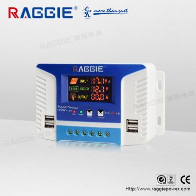 China Solar Charger Controller RAGGIE 60A PWM Charger Controller For Solar Home System for sale