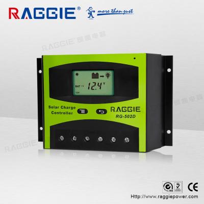 China Solar Charger Controller RAGGIE 502D 60A Series Charge Controller For 1KW Solar Home System for sale