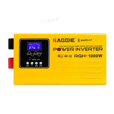 China RAGGIE 1KW Solar Power Low Frequency Inverter With 3KW Surge Power Protection 0.0453CBM/Ctn for sale