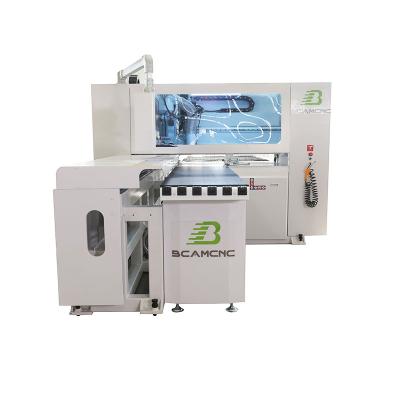 China Drilling Wood Panel Holes CNC 6 Side Boring Machine For Wood Cabinet Plywood Panel Drilling for sale