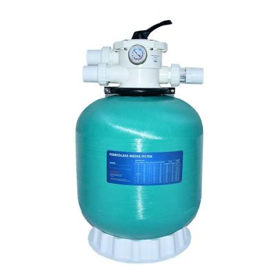 China High Efficiency Swimming Pool System Cleaning Sand Filter 18 Inch Top-Mount Sand Filter with 6 Function Handle for Above Ground Pool for sale