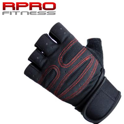 China REDPRO Breathable Polyester Gym / Protective Work Out Half Finger Fitness Gloves for sale