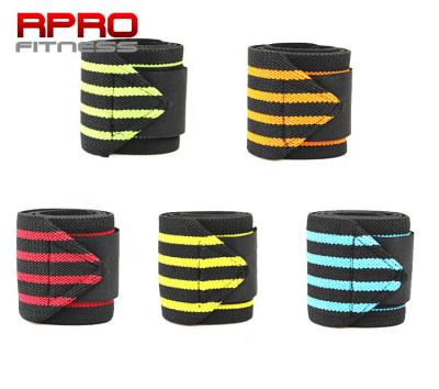 China Elasticity / Custom Printing Breathable / Protective Wholesales Wrist Wraps Weightlifting Wrist Straps for sale