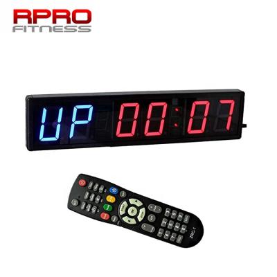 China LCD Display 6 Inch 6 Inch Digital LED Crossfit Portable Interval Training Timer For GYM Fitness Training Timer for sale