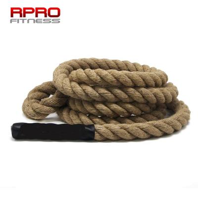 China Durable Custom Professional Gym Fitness Hemp Climbing Rope for sale