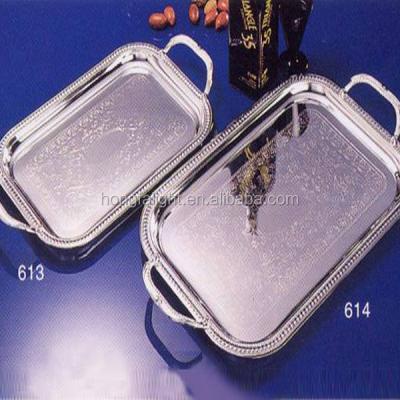 China Hotselling SY-T613 Silver Plated Tray for sale