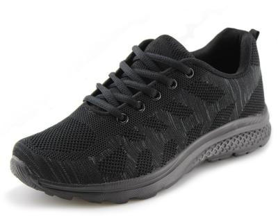 China Breathable Breathable Women Knit Sports Running Shoes Casual Walking Sneaker for sale