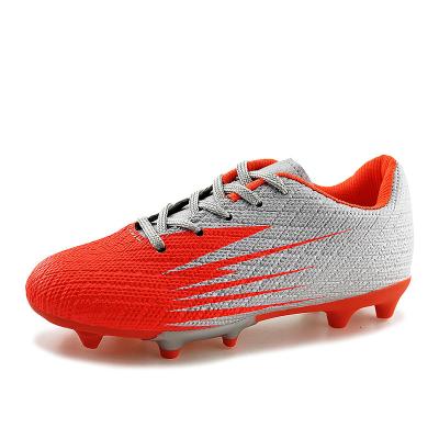 China Professional TPR Kids Athletic Outdoor Shoes Boys Studs Soccer Shoes for sale