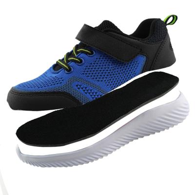 China Kid Shoe Upper Factory Wholesale Knitted Kids Casual Shoes Knitted Upper Semi Finished Sports Shoes for sale