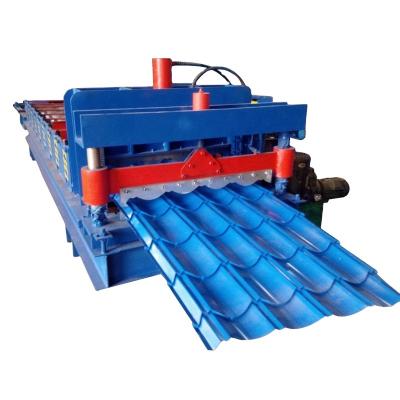 China Building Material Shops Roofing Sheets Making Machine Double Layer Roof Tile Making Color Steel Roofing Sheets for sale