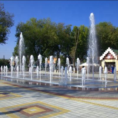 China Customized Design Square Dry Land Floor Dance Music Open Water Fountain for sale