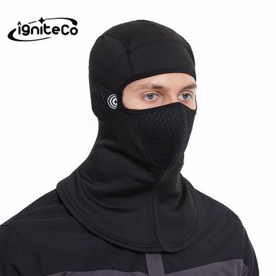 China Polyester Outdoor Riding Helmet Lined With Mask Ski Face Protection Neck Windproof Thermal Cover for sale