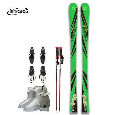 China Poplar Wood + Fiberglass + ABS Factory Customized Snowboard Kit Ski Beginner Kit for sale