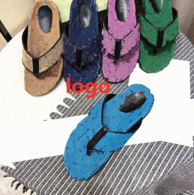 China 2022 Fashion Trend Brand Presentation Designer Slippers Designer Sandals Luxury Slippers Slippers for sale